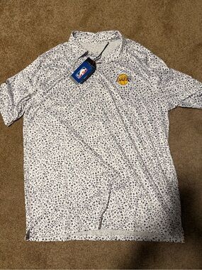 NWT LA Lakers Polo Size Large